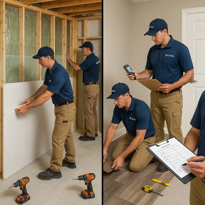 Repairs and Reconstruction process in Ridgemark, CA